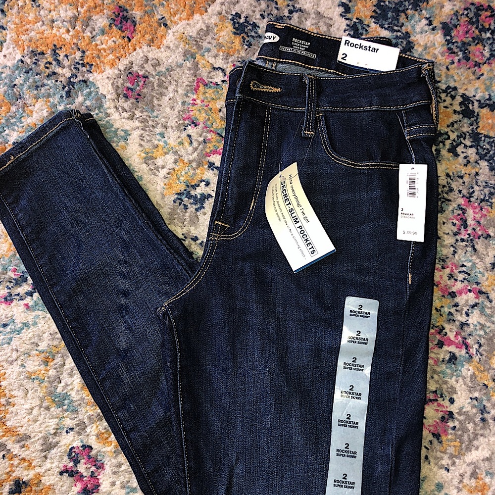NEW W/Tags!! OLD NAVY Rockstar jeans